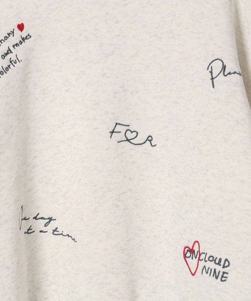 GLOBAL WORK(グローバルワーク)の「あったか乾きやすいワイドスウェット/115755(スウェット・キッズ・ホワイト系6/ネイビー/モカ/チャコールグレー/ホワイト系5/ホワイト系8/グレー系9/ネイビー系9・120cm/140cm/160cm/130cm/150cm)」の15枚目の写真