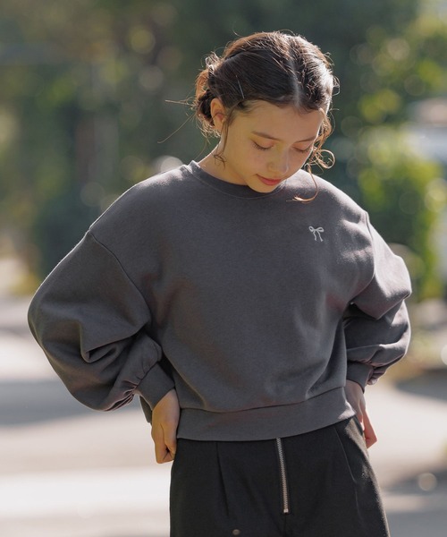 セール】あったか乾きやすいワイドスウェット/115755（スウェット