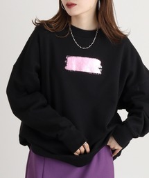 綿100%裏毛 ドロップショルダースウェット