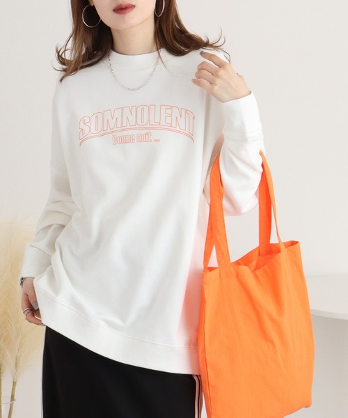 Arinomama(アリノママ)の「綿100%裏毛 ドロップショルダースウェット(スウェット・レディース・アイボリー/ブラック/ライトベージュ/杢グレー/アイボリー系/グレー系/ベージュ系1/ブラック系/ベージュ系/アイボリー系1/ブラック系1/グレー系1・F)」の15枚目の写真