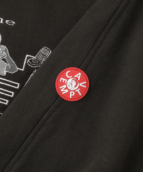 【国内買付】C.E INTERCOMMUNICATION BIG HEAVY パーカー ロゴ C.E - Intercommunication Big Heavy Hoody | ALTERFATE