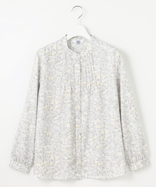 J.PRESS(ジェイプレス)の「【洗える】ポリエチレンスパンブロードフラワープリント ブラウス(シャツ/ブラウス・レディース・ホワイト系5/ベージュ系5・T15/T13)」の17枚目の写真