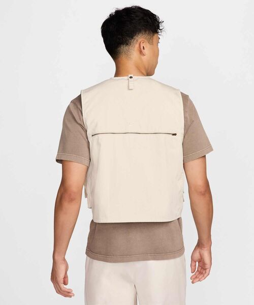 NIKE ナイキ ライフ　メンズ　ユーティリティベスト　ベスト　カーキ　新品 NIKE公式】ナイキ iSPA ユーティリティ ベスト.オンラインストア