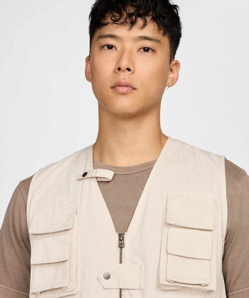 NIKE ナイキ ライフ メンズ ユーティリティベスト ベスト カーキ 新品 セール】ナイキ ライフ メンズ ユーティリティ ベスト / Nike