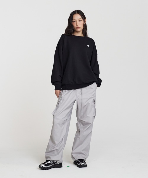 NIKE(ナイキ)の「《セットアップ対応商品》ナイキ クラブ フリース メンズ オーバーサイズド フレンチテリー クルー / Nike Club Fleece Men's Oversized French Terry Crew HJ1820-010 Black(スウェット・メンズ・ブラック・M/2XL/S/XL/L)」の21枚目の写真