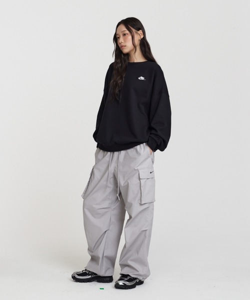 NIKE(ナイキ)の「《セットアップ対応商品》ナイキ クラブ フリース メンズ オーバーサイズド フレンチテリー クルー / Nike Club Fleece Men's Oversized French Terry Crew HJ1820-010 Black(スウェット・メンズ・ブラック・M/2XL/S/XL/L)」の22枚目の写真