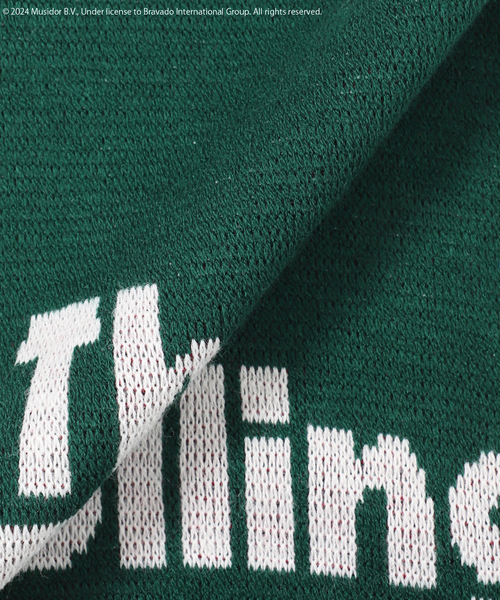 JOURNAL STANDARD relume（ジャーナルスタンダード　レリューム）の「THE ROLLING STONES / ローリングストーンズ 別注 サッカー マフラー（マフラー・メンズ・ホワイト系その他/レッド/グリーン/ブラック・FREE）」の6枚目の写真