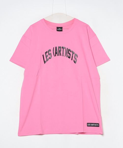 LES (ART)ISTS（レスアーティスト）の「LES(ART)ISTS/レスアーティスト/T-FINISH（Tシャツ/カットソー・メンズ・ホワイト/ブラック/ピンク・M/L）」の3枚目の写真