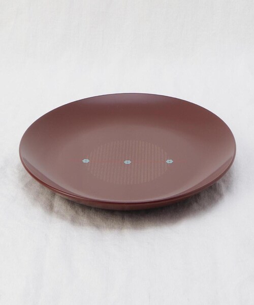 むすび 9.0寸 丸皿 朱（食器）｜212 KITCHEN STORE（トゥワン