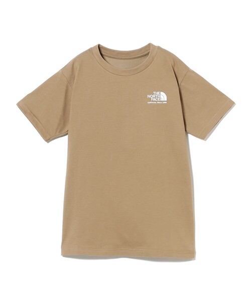 THE NORTH FACE(ザノースフェイス)の「THE NORTH FACE / キッズ ヒストリカル ロゴ Tシャツ 2025SS(130~160cm)(Tシャツ/カットソー・キッズ・ブラック/グレー/ホワイト/カーキ・130/160/150/140)」の4枚目の写真
