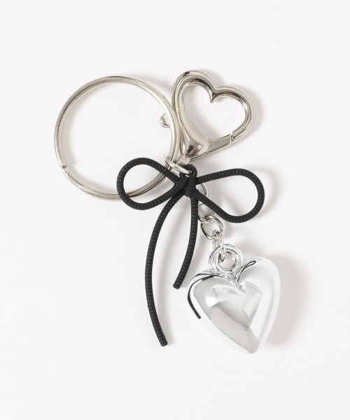 mysty woman（ミスティウーマン）の「ハートモチーフシルバーチャーム  286629（チャーム・レディース・シルバー・FREE）」の2枚目の写真