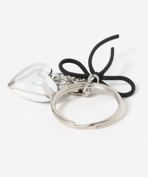 mysty woman（ミスティウーマン）の「ハートモチーフシルバーチャーム  286629（チャーム・レディース・シルバー・FREE）」の3枚目の写真