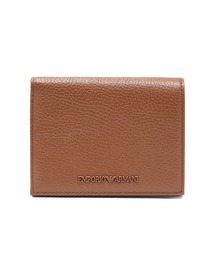 EMPORIO ARMANI（エンポリオアルマーニ）の「【エンポリオ アルマーニ】コンパクトウォレット タンブルレザー（財布）」