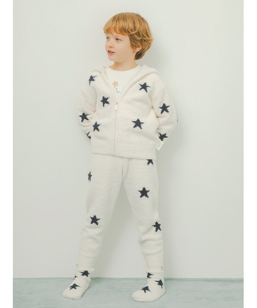 ジェラートピケ　ジェラピケ　スタージャガードロングパンツ　ネイビー　フリー★新品 Amazon | ジェラートピケ gelato pique レディース スター