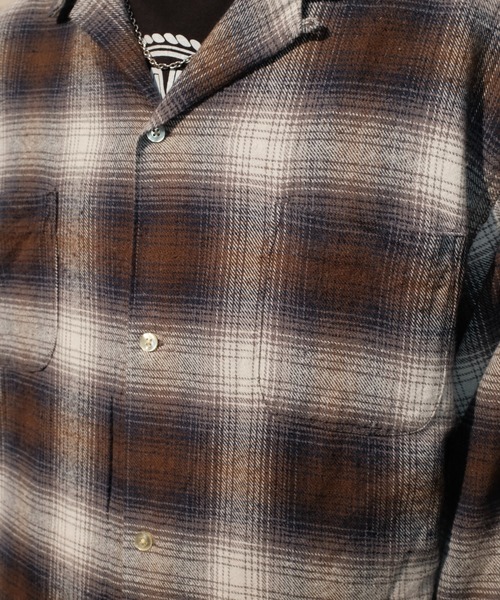 セール】TOWN CRAFT タウンクラフト / 60S LOOP COLLAR NEL