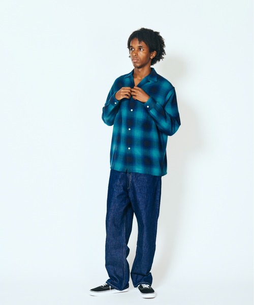 タウンクラフト　ジャーナルスタンダードレリュームのシャツ　M 美品 美品]TOWN CRAFT スーベニア シャツ ジャケット TOWNCRAFT × JOURNAL