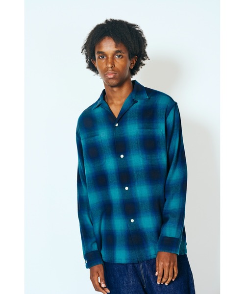 セール】TOWN CRAFT タウンクラフト / 60S LOOP COLLAR NEL