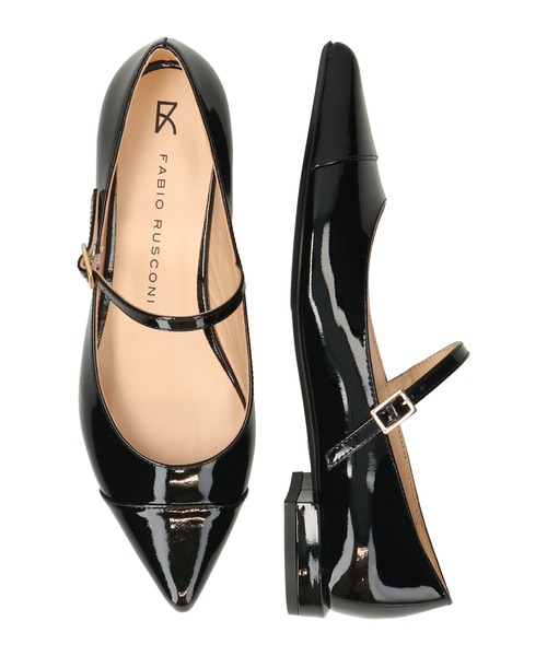 FABIO RUSCONI（ファビオルスコーニ）の「【FABIO RUSCONI】ポインテッドトウメリージェーンパンプス(F51528)（パンプス・レディース・シルバー/ブラック系その他2/ブラック系その他・36/38/37/35）」の18枚目の写真