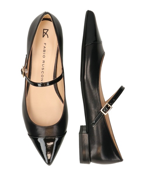 FABIO RUSCONI（ファビオルスコーニ）の「【FABIO RUSCONI】ポインテッドトウメリージェーンパンプス(F51528)（パンプス・レディース・シルバー/ブラック系その他2/ブラック系その他・36/38/37/35）」の22枚目の写真