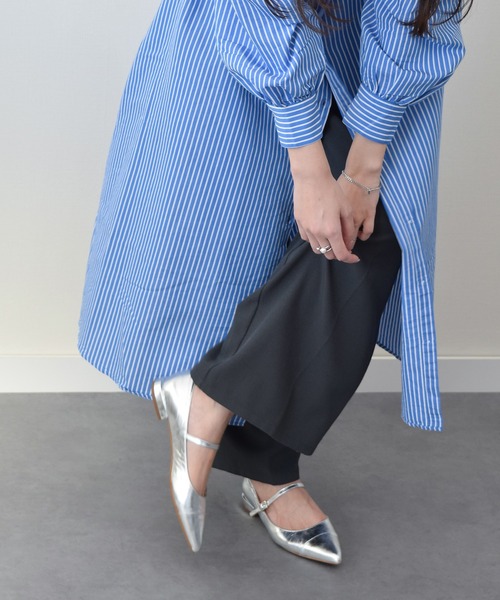 FABIO RUSCONI（ファビオルスコーニ）の「【FABIO RUSCONI】ポインテッドトウメリージェーンパンプス(F51528)（パンプス・レディース・シルバー/ブラック系その他2/ブラック系その他・36/38/37/35）」の12枚目の写真