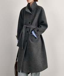 FANO studios ウール　コート ミドル丈 ウール ステンカラーコート FD24W394【Fano Studios