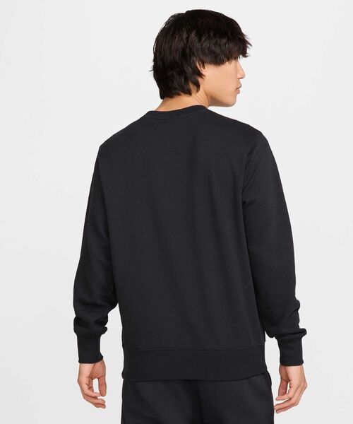 NIKE（ナイキ）の「ナイキ クラブ メンズ フレンチ テリー クルー / Nike Club Men's French Terry Crew  FN3889-010 Black（スウェット・メンズ・ブラック・2XL/L/M/S/XL）」の2枚目の写真