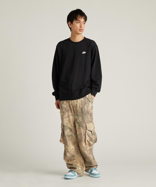 美品 NIKE FRENCH TERRY CREW ナイキ フレンチテリークルー セットアップ対応商品》ナイキ クラブ メンズ フレンチ テリー