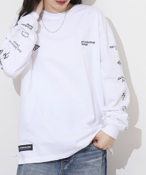 ANT INDUSTRIAL DESIGN オーバーサイズロングスリーブTシャツ（Tシャツ