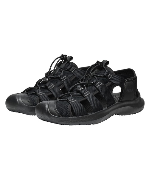KEEN(キーン)の「KEEN/キーン メンズ スニーカー 水陸両用 アウトドア フェス キャンプ SEANIK H21030389(スニーカー・メンズ・ブラック・27.0cm/28.0cm/26.5cm/27.5cm/26.0cm)」の1枚目の写真