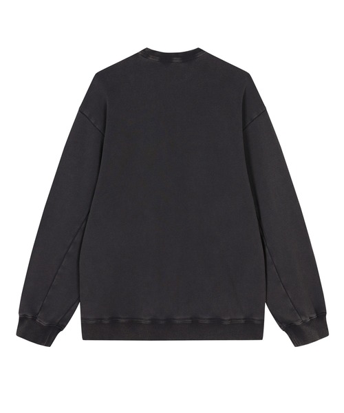 JNBY（ジェーエヌビーワイ）の「Hand-drawn Floral Print Sweatshirt / フローラルプリントスウェット（スウェット・レディース・ブラック/グレー・36/38/40）」の18枚目の写真