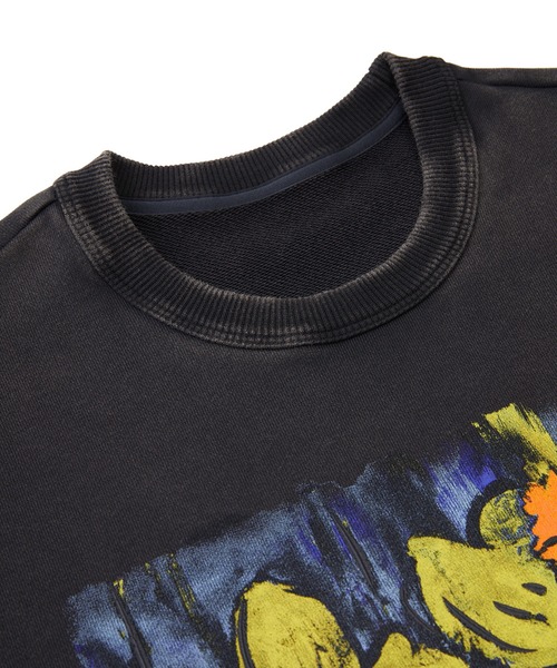 JNBY（ジェーエヌビーワイ）の「Hand-drawn Floral Print Sweatshirt / フローラルプリントスウェット（スウェット・レディース・ブラック/グレー・36/38/40）」の20枚目の写真