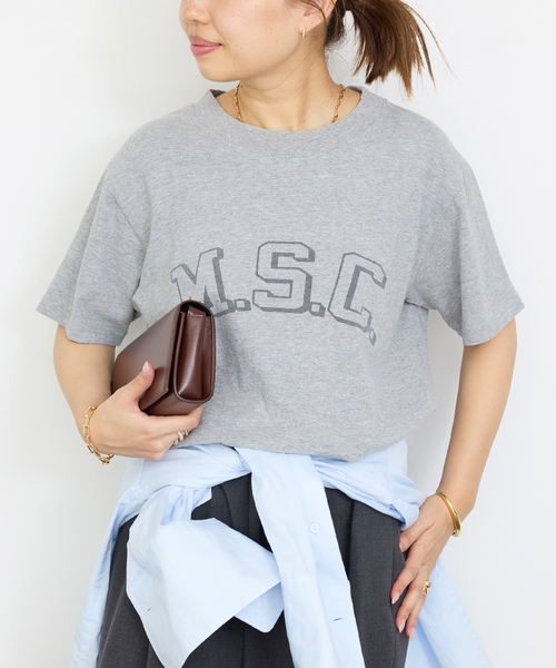 Deuxieme Classe(ドゥーズィエムクラス)の「Joyous Tシャツ(Tシャツ/カットソー・レディース・チャコールグレー・FREE)」の1枚目の写真