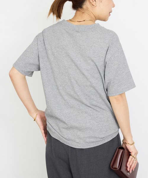 Deuxieme Classe(ドゥーズィエムクラス)の「Joyous Tシャツ(Tシャツ/カットソー・レディース・チャコールグレー・FREE)」の3枚目の写真