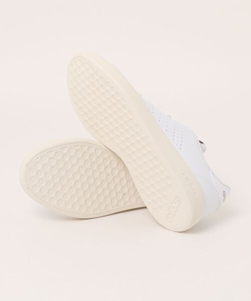 adidas(アディダス)の「adidas アディダス ADVANCOURT BASE 2.0 U メンズスニーカー(アドバンコートベース2.0U)(スニーカー・メンズ・ホワイト/ブラック×ブラック・28.0cm/27.0cm/26.0cm/28.5cm/27.5cm/26.5cm/29.0cm/25.5cm/30.0cm/31cm)」の4枚目の写真