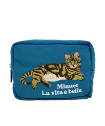 Per sist ence（パーシエンス）の「アニマル刺繍ポーチ（ポーチ）」