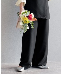 reca | セミワイドタックストレートパンツ(その他パンツ)