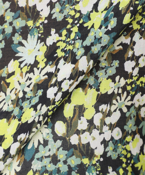 journal standard L'essage（ジャーナルスタンダードレサージュ）の「DEVEAUX/DOT/ムジタックスリーブシャツ2（シャツ/ブラウス・レディース・ライトグリーン/ホワイト系その他/ウッド/ブラック系その他・FREE）」の6枚目の写真