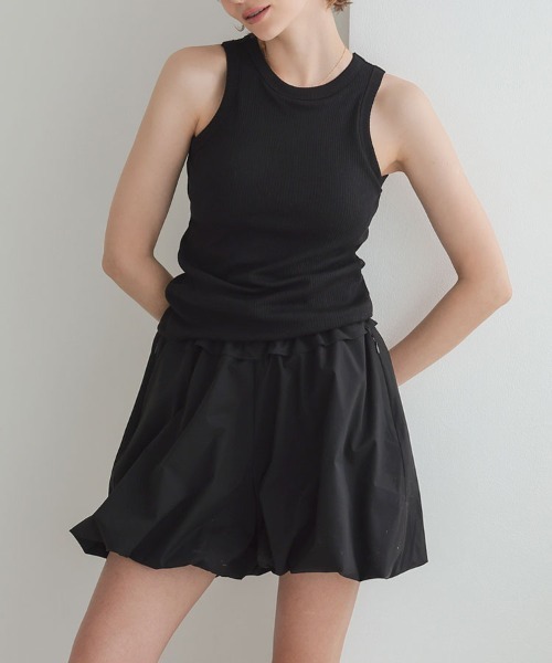 DONOBAN（ドノバン）の「カップ付きアメスリタンクトップ（タンクトップ・レディース・ブラック系その他/ブラック/ライトピンク/ホワイト×ブラック/ホワイト/ホワイト系その他/ブラック×ホワイト・ONE）」の17枚目の写真