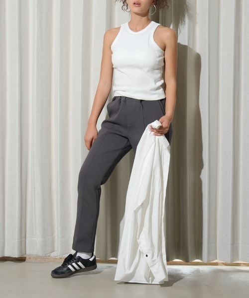 DONOBAN（ドノバン）の「カップ付きアメスリタンクトップ（タンクトップ・レディース・ブラック系その他/ブラック/ライトピンク/ホワイト×ブラック/ホワイト/ホワイト系その他/ブラック×ホワイト・ONE）」の11枚目の写真