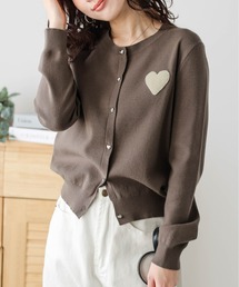 SUGAR BISKET（シュガービスケット）の「ハートニットカーディガン（カーディガン/ボレロ）」