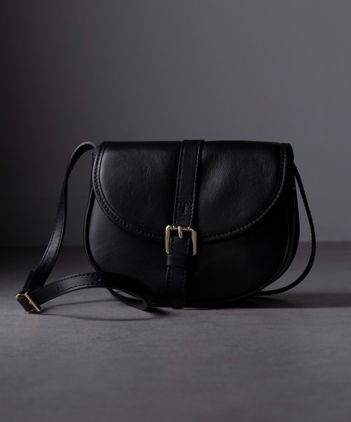 MARCO BIANCHINI（マルコビアンチーニ）の「25SS新作【MARCO BIANCHINI】イタリアンレザー ベルトショルダーバッグ 24054（ショルダーバッグ・レディース・ブラック/グレイッシュベージュ/キャメル・FREE）」の22枚目の写真