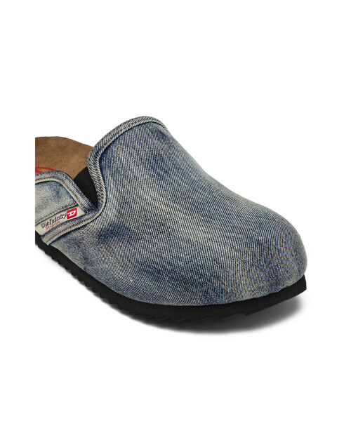 メンズ デニムスリッポンミュール D-WOODSTOCK SLIP-ON