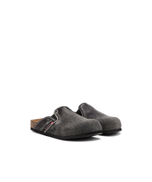 DIESEL ミュール&デニムサボサンダル 送関込 メンズ デニムスリッポンミュール D-WOODSTOCK SLIP-ON