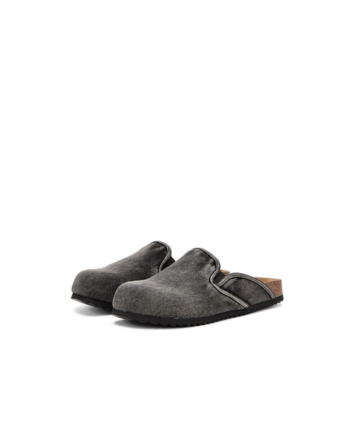 メンズ デニムスリッポンミュール D-WOODSTOCK SLIP-ON