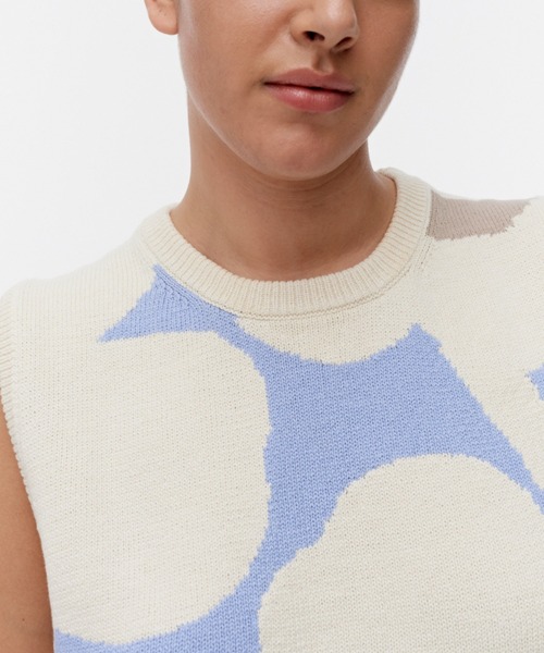 marimekko（マリメッコ）の「Pioneeri Unikko / knitted vest（ベスト