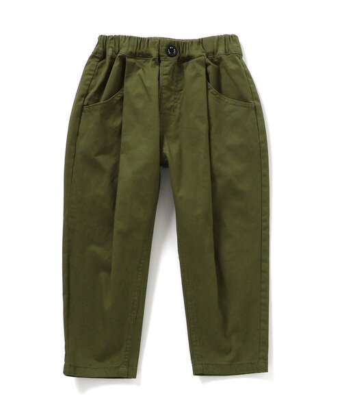 BREEZE（ブリーズ）の「【WEB限定/ジュニア対応】タックテーパードパンツ（その他パンツ・キッズ・カーキ/ブラック/アイボリー/サックスブルー/ブルー/ブラウン/ピンク・100/120/130/150/110/140/90）」の5枚目の写真