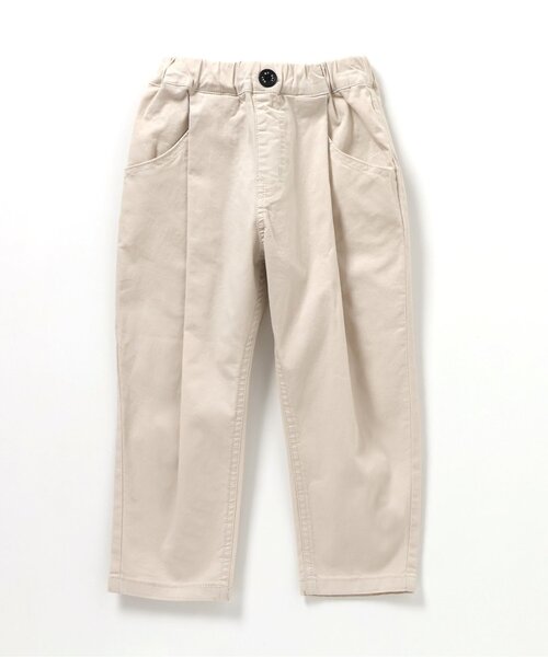 BREEZE（ブリーズ）の「【WEB限定/ジュニア対応】タックテーパードパンツ（その他パンツ・キッズ・カーキ/ブラック/アイボリー/サックスブルー/ブルー/ブラウン/ピンク・100/120/130/150/110/140/90）」の18枚目の写真