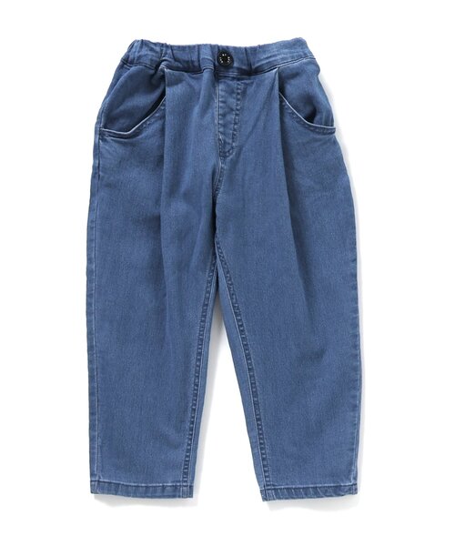 BREEZE（ブリーズ）の「【WEB限定/ジュニア対応】タックテーパードパンツ（その他パンツ・キッズ・カーキ/ブラック/アイボリー/サックスブルー/ブルー/ブラウン/ピンク・100/120/130/150/110/140/90）」の14枚目の写真
