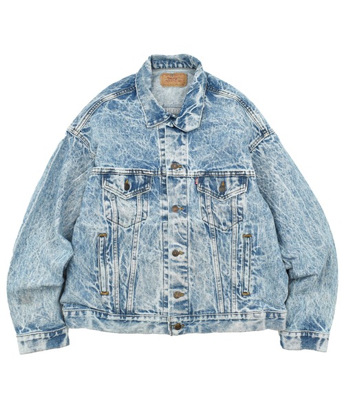 【ヴィンテージ古着】90’s Levi's 70507 ケミカルウォッシュ デニムジャケット USA製