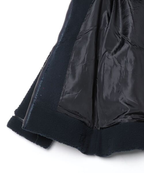 PEANUTS（ピーナッツ）の「スヌーピーボア B-3ジャケット（ミリタリージャケット・メンズ・ネイビー/グリーン/アイボリー・LL/M/L）」の17枚目の写真